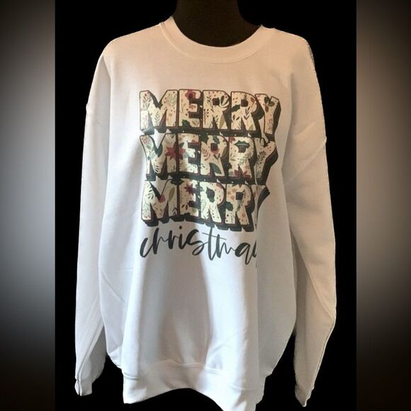 🎄NWOT Gildan Sweatshirt Heavy Blend Crewneck size S - Picture 1 of 11